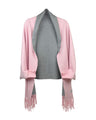 Pink & Grey Cozie Cardi